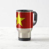 Vlag van de Vietnamese Mok voor reizen en reizen (Voorkant rechts)