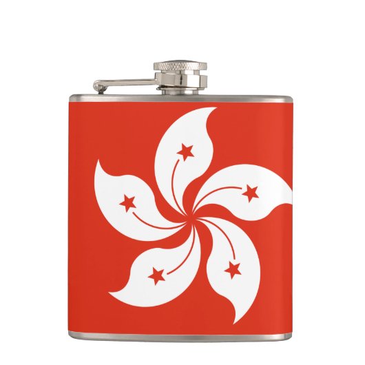 Vlag van de vinylwikkel van Hongkong Heupfles (Voorkant)