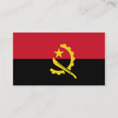 Vlag van de Visitekaartjes van Angola (Achterkant)