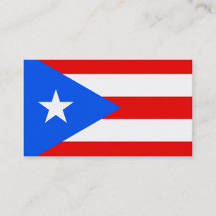 Vlag van de Visitekaartjes van Puerto Rico
