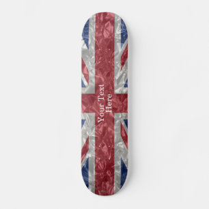 Vlag van de vlag van de Unie - Kreukelen Skateboard