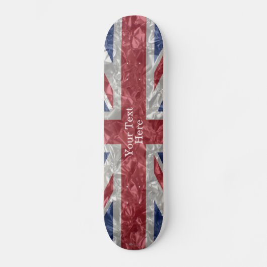 Vlag van de vlag van de Unie - Kreukelen Skateboard (Voorkant)