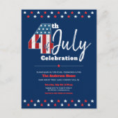 Vlag van de Vlag van de Vlaamse Moderne Rustic Woo Uitnodiging Briefkaart (Voorkant)