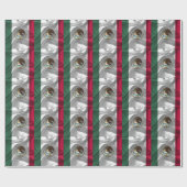 Vlag van de Vlag van de Vlag van Mexico de Cadeaupapier (Vlak)