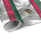Vlag van de Vlag van de Vlag van Mexico de Cadeaupapier (Rol Hoek)