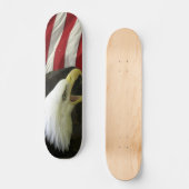 VLAG VAN DE VLAG VAN DE VS met het Decennium van h Skateboard (Voorkant)