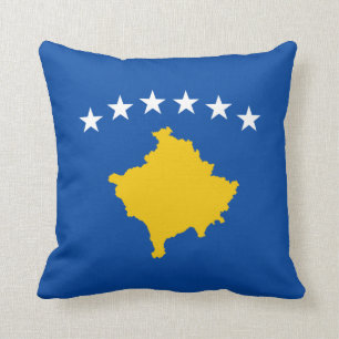 Vlag van de vlag van Kosovo Kussen