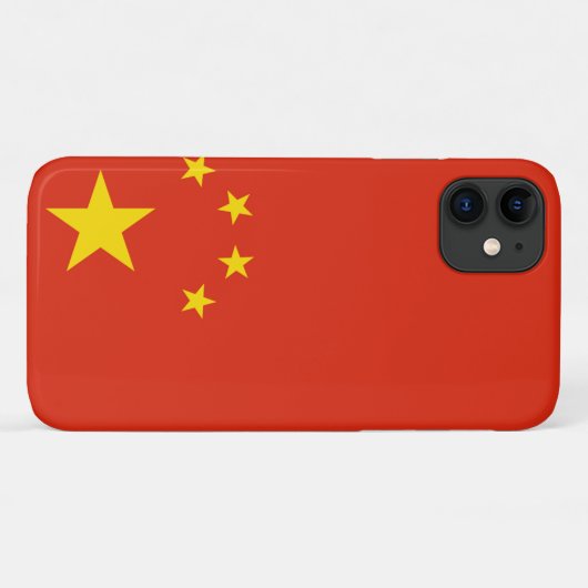 Vlag van de Volksrepubliek China Case-Mate iPhone Case (Achterkant (horizontaal))
