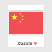 Vlag van de Volksrepubliek China Sticker (Vel)