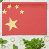 Vlag van de Volksrepubliek China Theedoek (Gevouwen)
