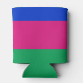 Vlag van de Volksrepubliek Kuban Blikjeskoeler (Achterkant)