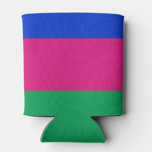 Vlag van de Volksrepubliek Kuban Blikjeskoeler (Achterkant)