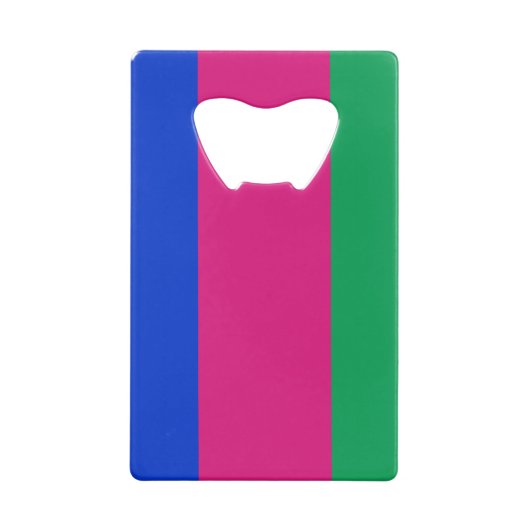 Vlag van de Volksrepubliek Kuban Creditkaart Flessenopener (Achterkant)