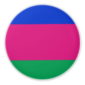 Vlag van de Volksrepubliek Kuban Keramische Knop (Voorkant)