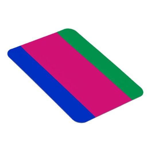 Vlag van de Volksrepubliek Kuban Magneet (Rechterzijde)