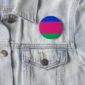 Vlag van de Volksrepubliek Kuban Ronde Button 5,7 Cm (In situ)
