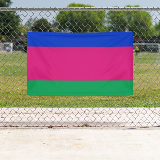 Vlag van de Volksrepubliek Kuban Spandoek (Insitu)