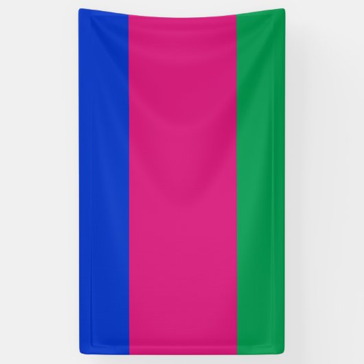 Vlag van de Volksrepubliek Kuban Spandoek (Verticaal)