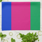 Vlag van de Volksrepubliek Kuban Theedoek (Gevouwen)