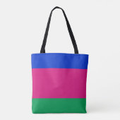 Vlag van de Volksrepubliek Kuban Tote Bag (Achterkant)