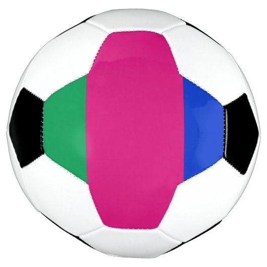 Vlag van de Volksrepubliek Kuban Voetbal (Gedraaid)