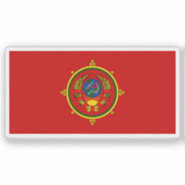Vlag van de Volksrepubliek Tuvan (1930) Sticker