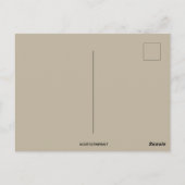 Vlag van de  vrijheid briefkaart (Achterkant)