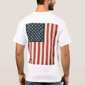 Vlag van de VS 2 T-shirt (Achterkant)