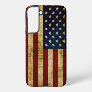 Vlag van de VS / Afgebladderd Samsung Galaxy Hoesje