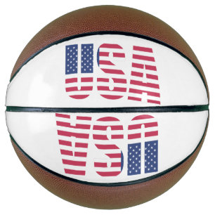 Vlag van de VS Basketbal - Stars and Stripes Ameri