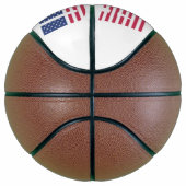 Vlag van de VS Basketbal - Stars and Stripes Ameri (Rechts)