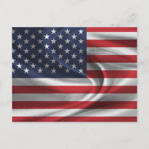 Vlag van de VS Briefkaart