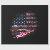 Vlag van de VS Cadeaupapier (Vlak)