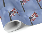 Vlag van de VS Cadeaupapier (Rol Hoek)