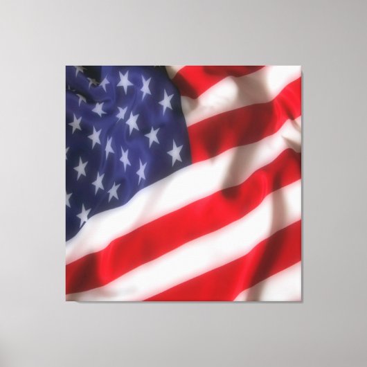 Vlag van de VS Canvas Afdruk (Voorkant)
