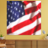 Vlag van de VS Canvas Afdruk (Insitu (Woonkamer))