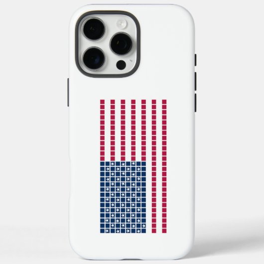 Vlag van de VS Case-Mate iPhone Case (Achterkant)