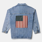 Vlag van de VS Denim Jacket (Achterkant)