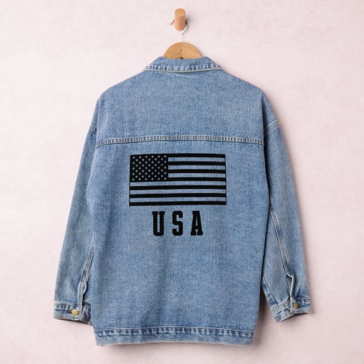Vlag van de VS Denim Jacket (Hangar)