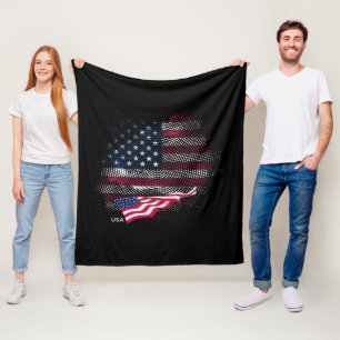 Vlag van de VS Fleece Deken
