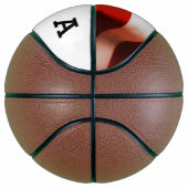 Vlag van de VS gedrapeerd Basketbal (Rechts)