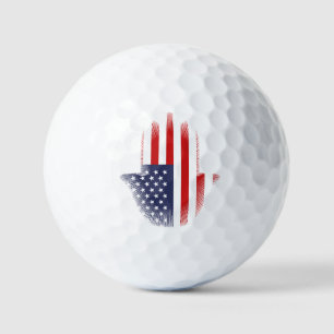 Vlag van de VS Golfballen