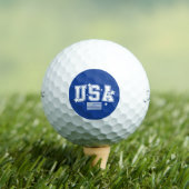 Vlag van de VS  Golfballen (Insitu Shirt)