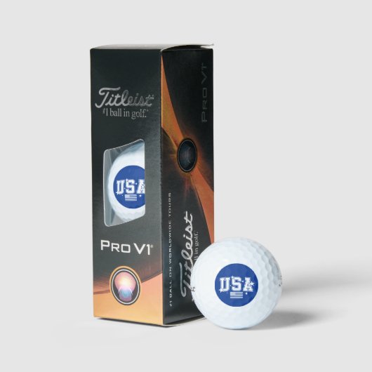 Vlag van de VS  Golfballen (Verpakking)