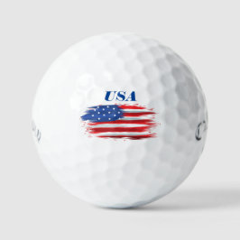 Vlag van de VS Golfballen