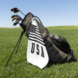 Vlag van de VS Golfhanddoek