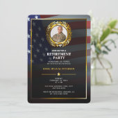 Vlag van de VS | Gouden Lauwerblad | Luxe Pensione Kaart (Staand voorkant)