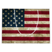 Vlag van de VS Grunge Groot Cadeauzakje (Voorkant)