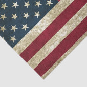 Vlag van de VS Grunge Tissuepapier (Detail)