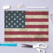Vlag van de VS Grunge Tissuepapier (Craft)